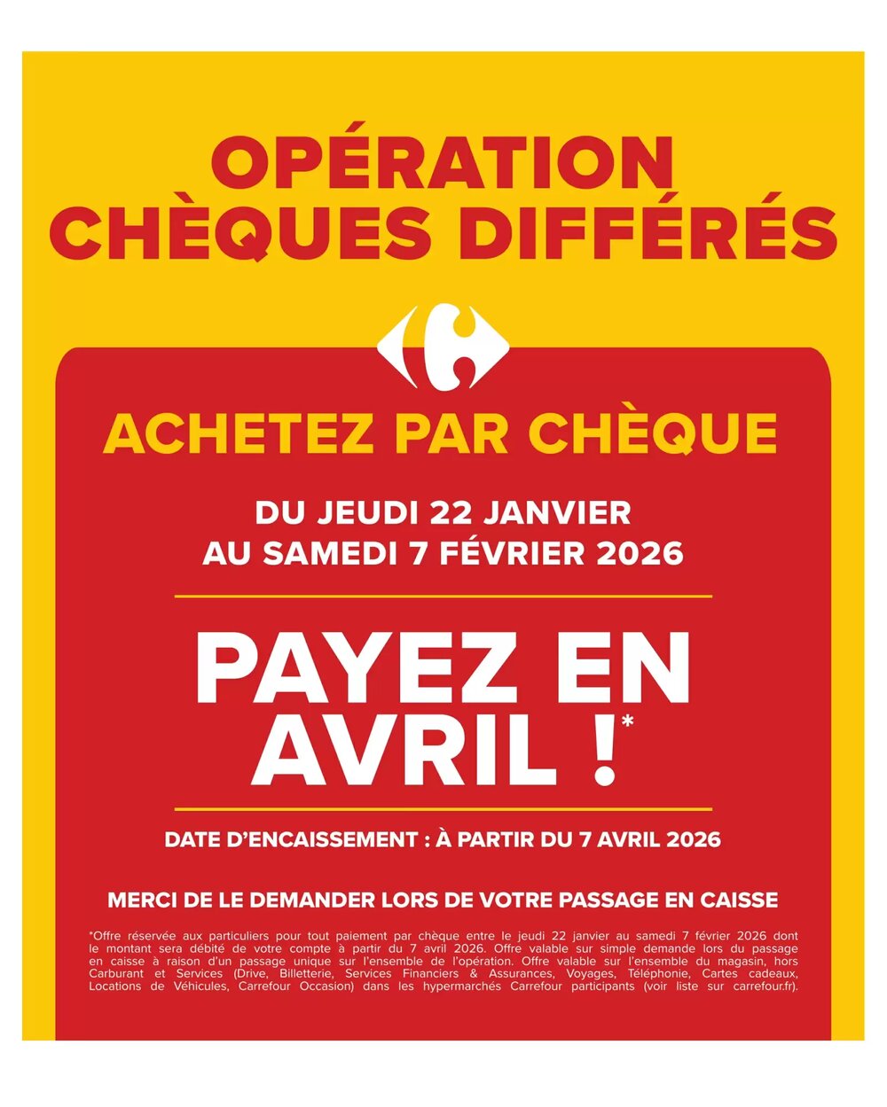 Prospectus promotionnel Carrefour valable à partir du 22/01/2026 - Page 41.