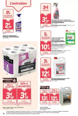 Prospectus promotionnel Promocash valable à partir du 22/01/2026 - Page 14.