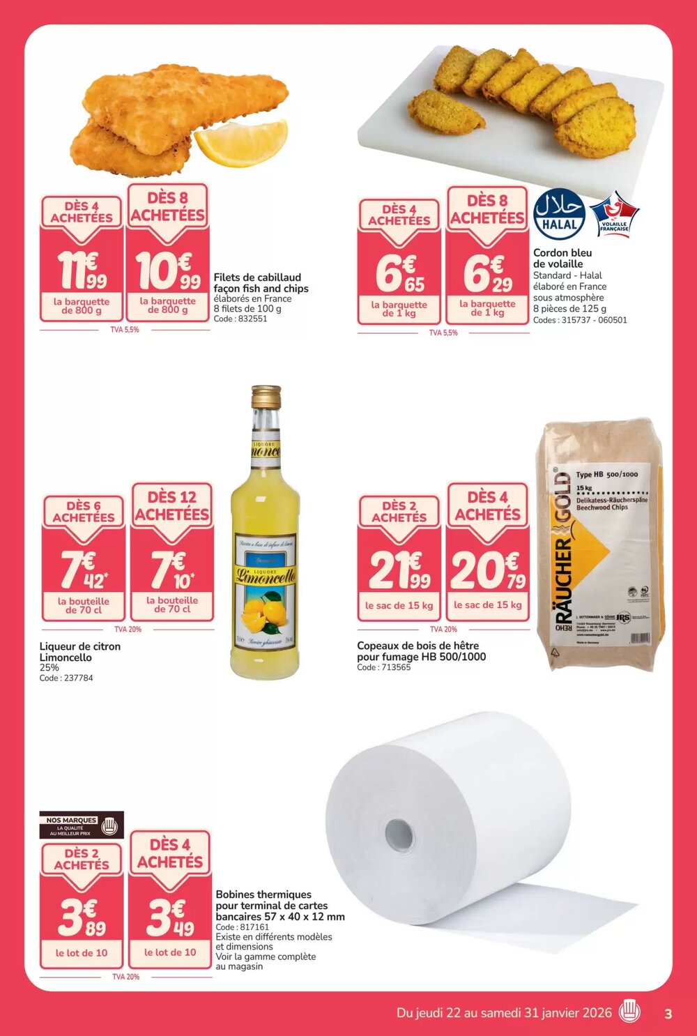 Prospectus promotionnel Promocash valable à partir du 22/01/2026 - Page 3.