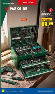 Prospectus promotionnel Lidl valable à partir du 22/01/2026 - Page 16.