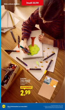 Prospectus promotionnel Lidl valable à partir du 22/01/2026 - Page 18.
