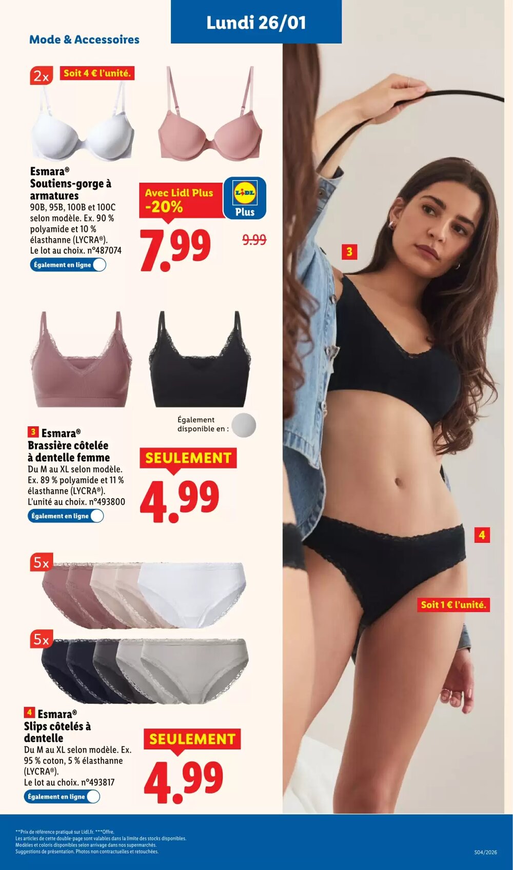 Prospectus promotionnel Lidl valable à partir du 22/01/2026 - Page 21.