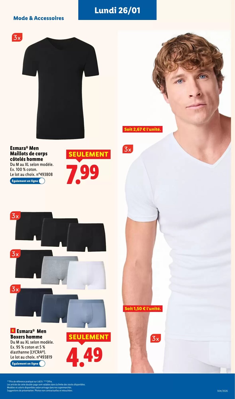 Prospectus promotionnel Lidl valable à partir du 22/01/2026 - Page 23.