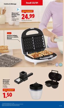 Prospectus promotionnel Lidl valable à partir du 22/01/2026 - Page 7.