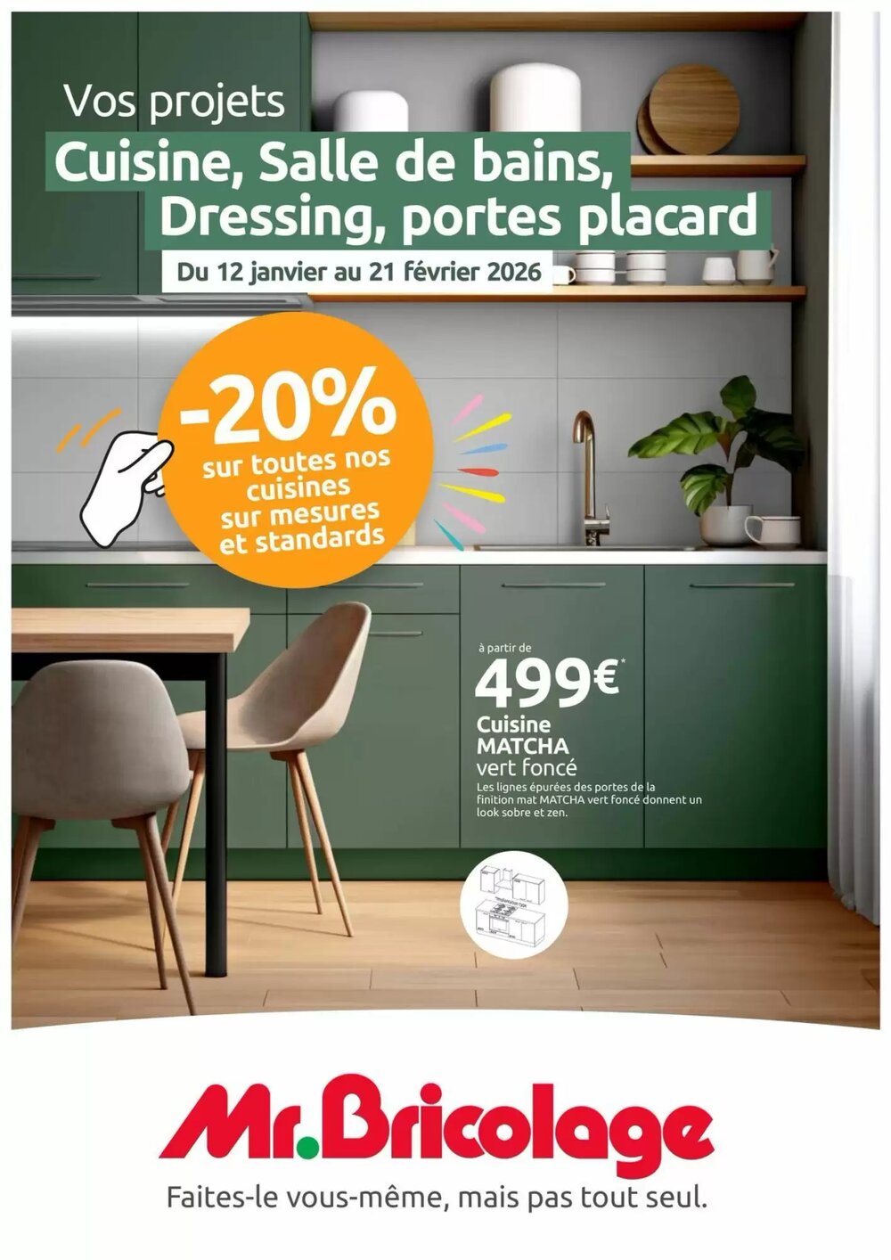 Prospectus promotionnel Mr Bricolage valable à partir du 23/01/2026 - Page 1.