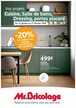 Prospectus promotionnel Mr Bricolage valable à partir du 23/01/2026 - Page 1.
