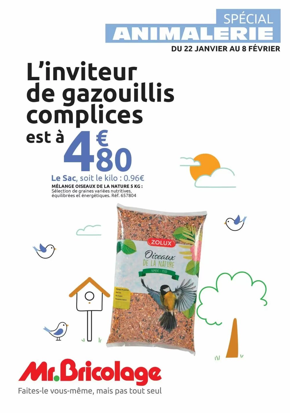 Prospectus promotionnel Mr Bricolage valable à partir du 23/01/2026 - Page 1.