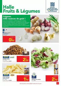 Prospectus promotionnel METRO valable à partir du 23/01/2026 - Page 11.