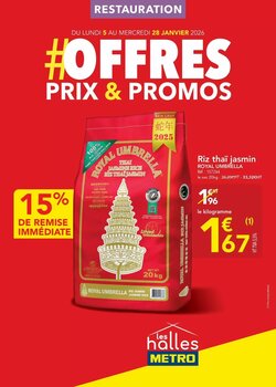 Prospectus promotionnel METRO valable à partir du 23/01/2026