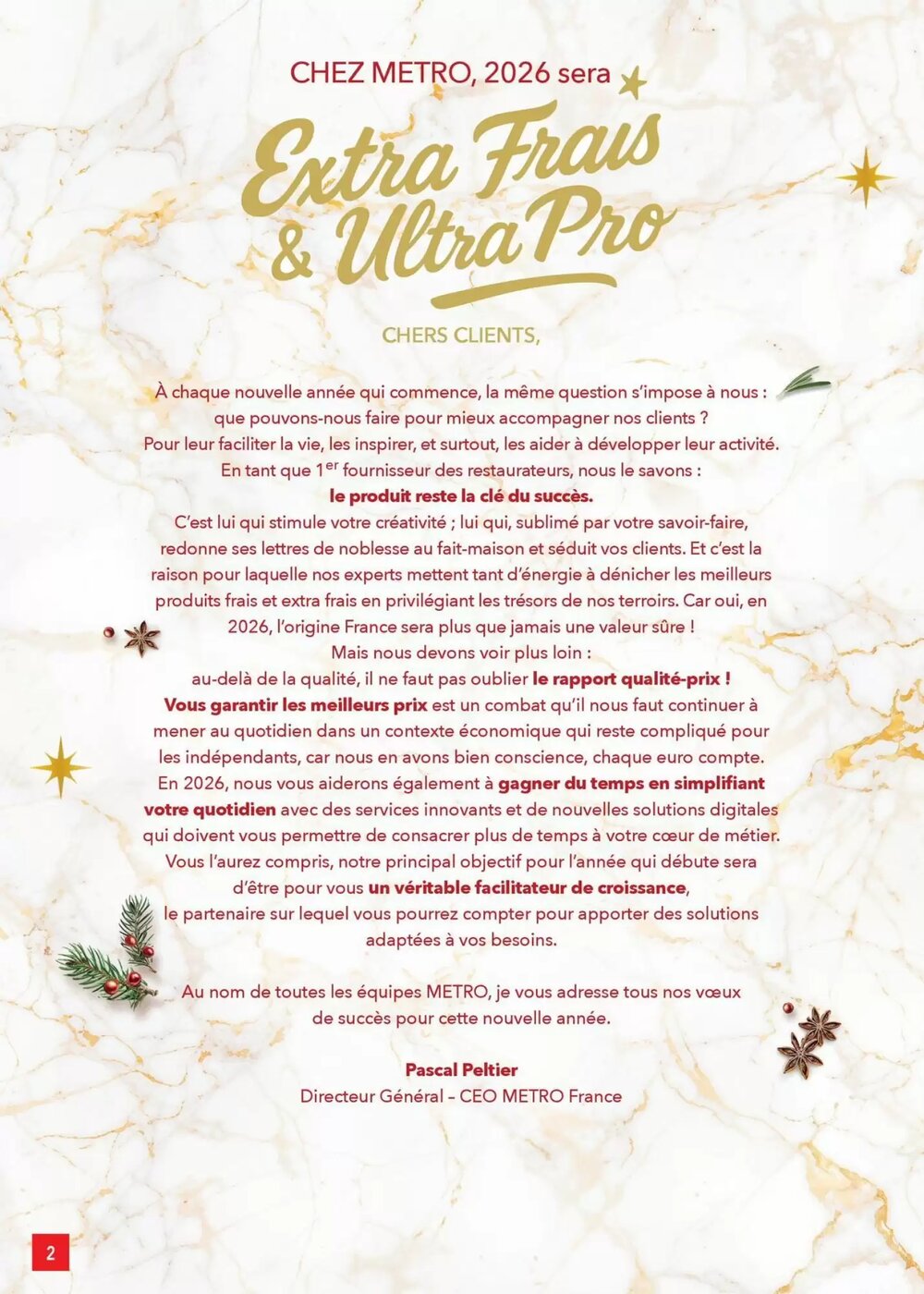 Prospectus promotionnel METRO valable à partir du 23/01/2026 - Page 2.