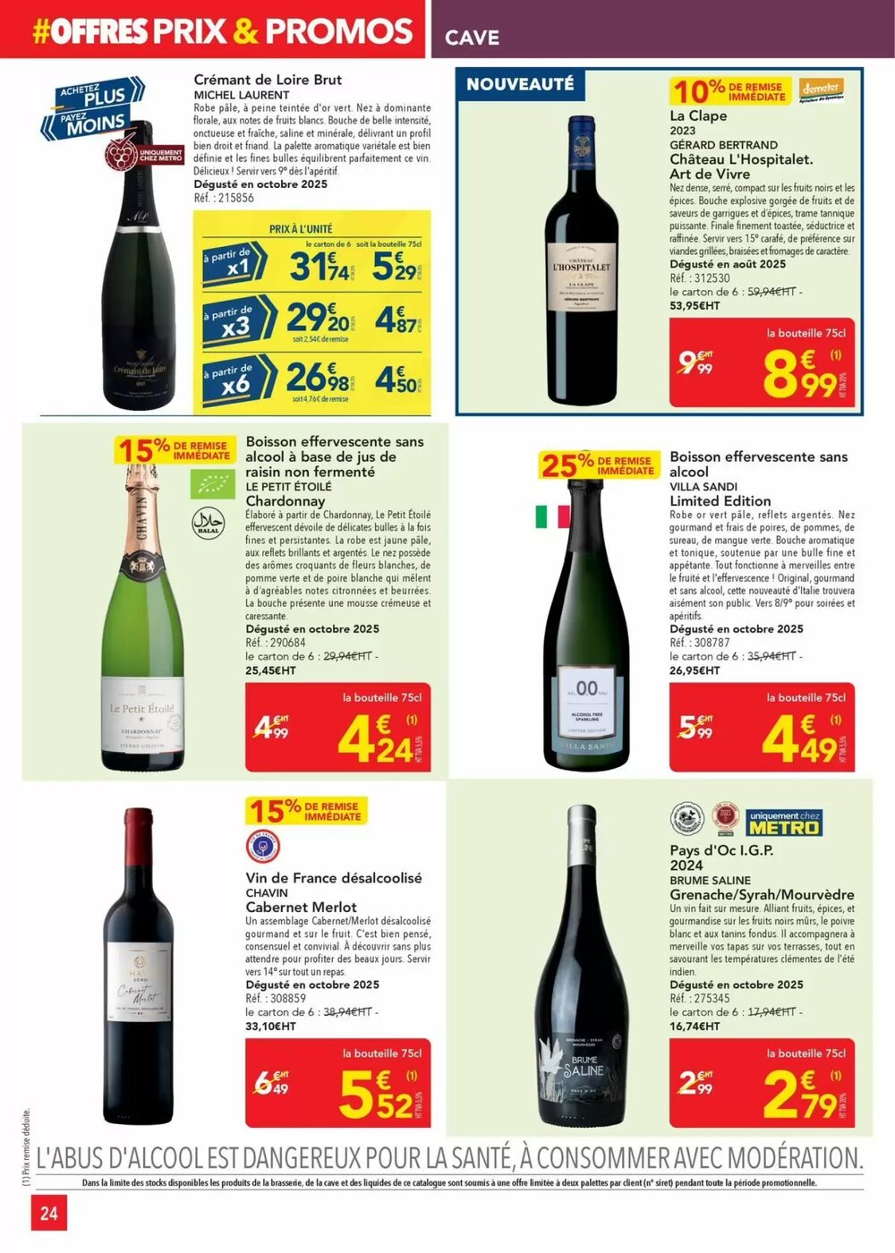 Prospectus promotionnel METRO valable à partir du 23/01/2026 - Page 24.