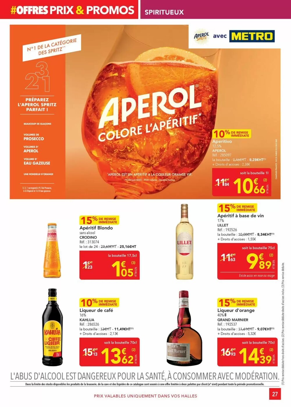Prospectus promotionnel METRO valable à partir du 23/01/2026 - Page 27.