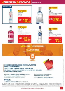 Prospectus promotionnel METRO valable à partir du 23/01/2026 - Page 31.