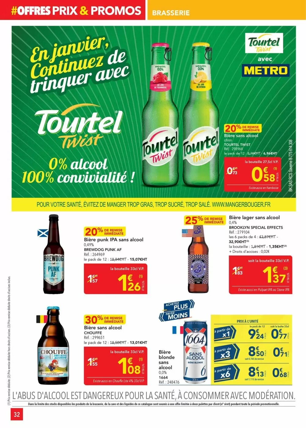 Prospectus promotionnel METRO valable à partir du 23/01/2026 - Page 32.