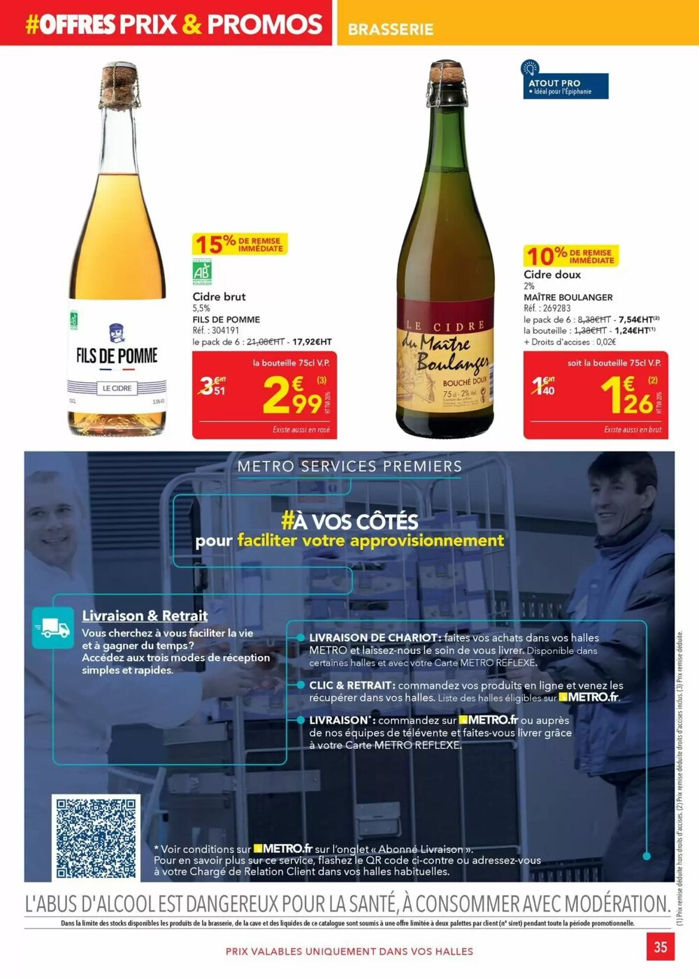 Prospectus promotionnel METRO valable à partir du 23/01/2026 - Page 35.