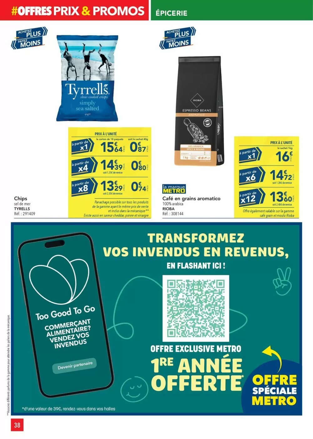 Prospectus promotionnel METRO valable à partir du 23/01/2026 - Page 38.