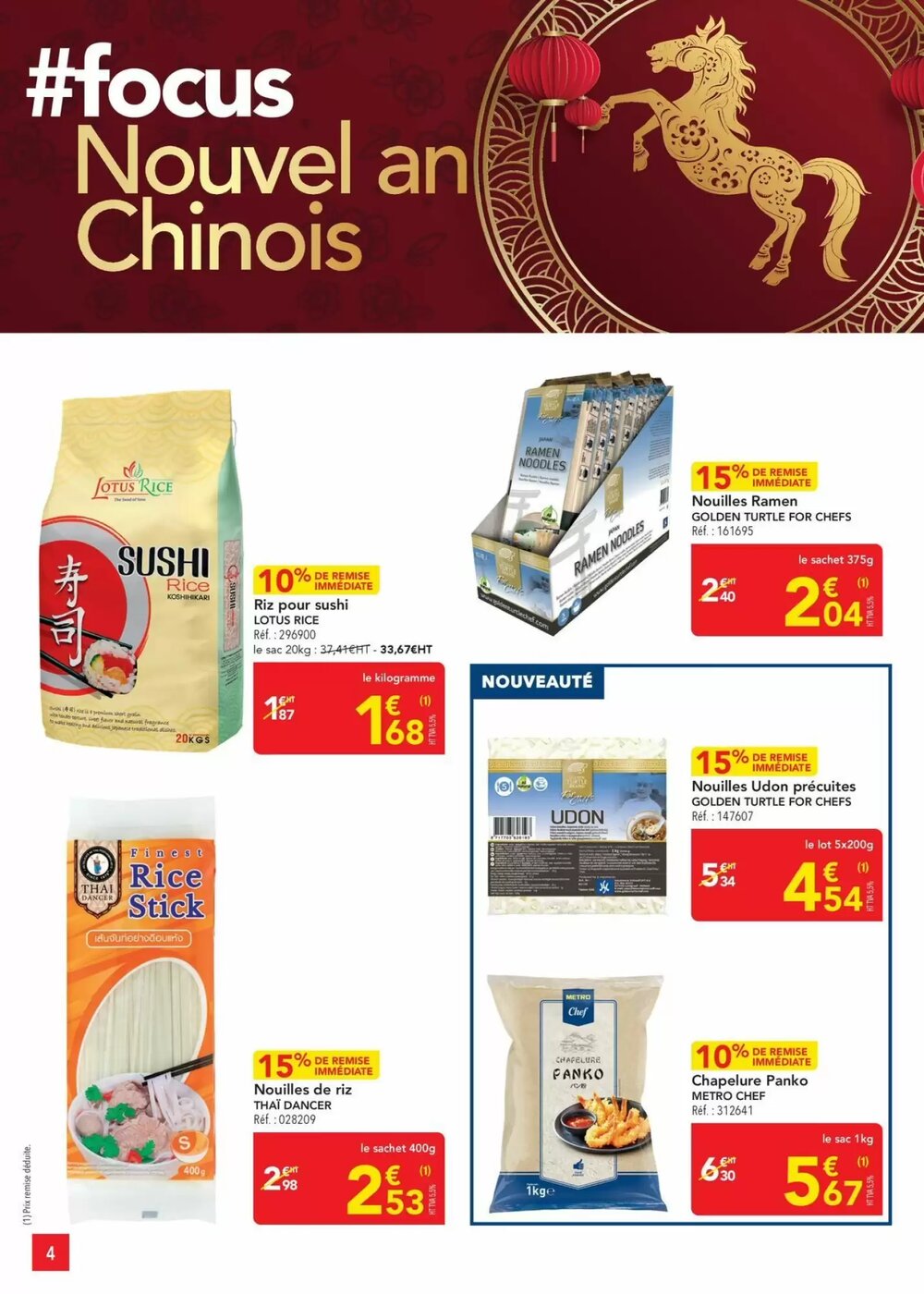 Prospectus promotionnel METRO valable à partir du 23/01/2026 - Page 4.