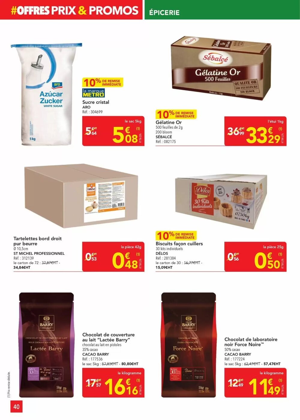 Prospectus promotionnel METRO valable à partir du 23/01/2026 - Page 40.