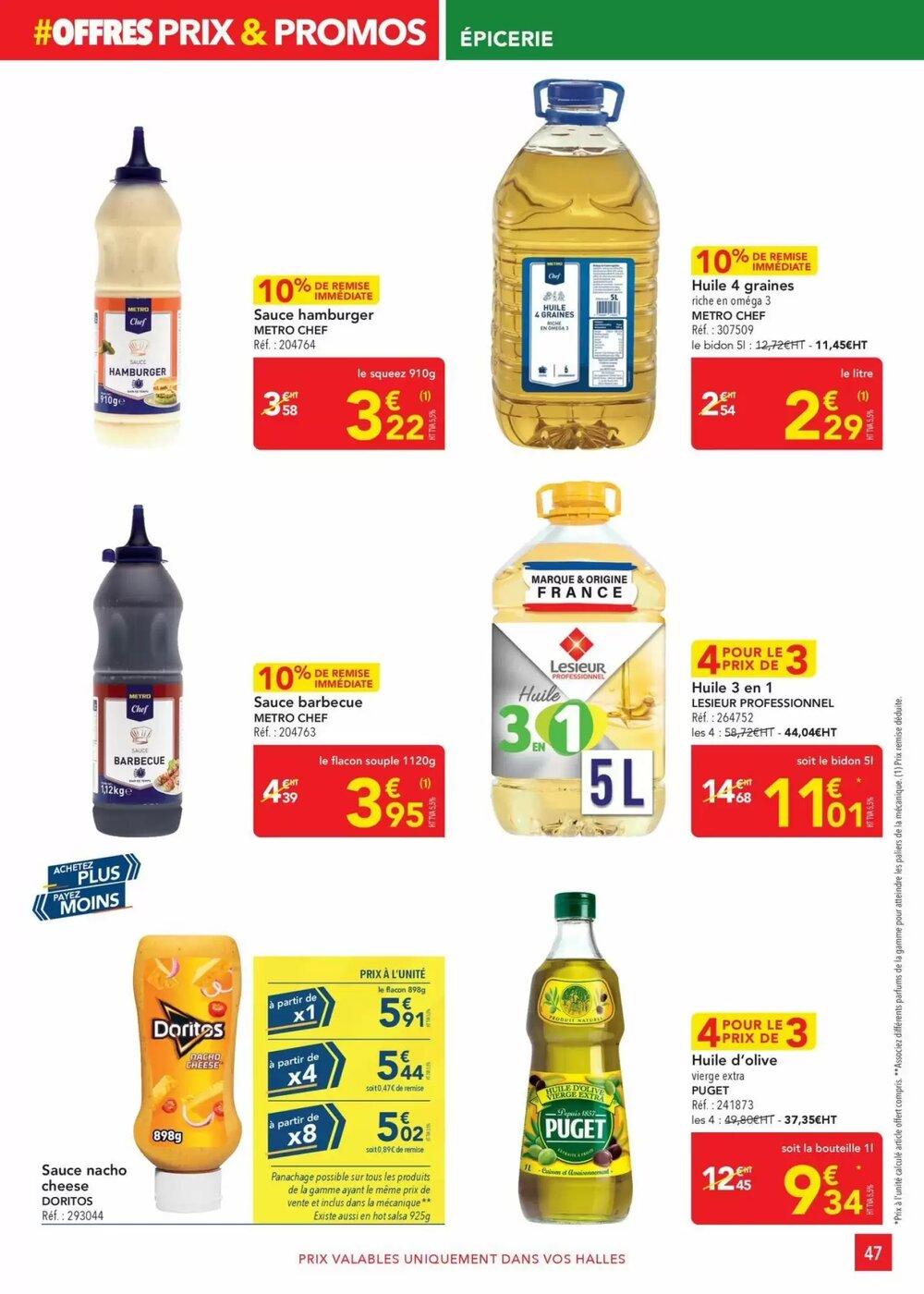 Prospectus promotionnel METRO valable à partir du 23/01/2026 - Page 47.