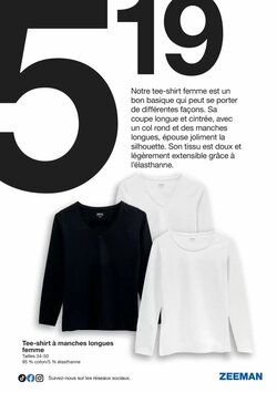 Prospectus promotionnel Zeeman valable à partir du 23/01/2026 - Page 5.