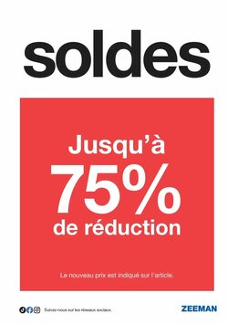 Prospectus promotionnel Zeeman valable à partir du 23/01/2026 - Page 7.
