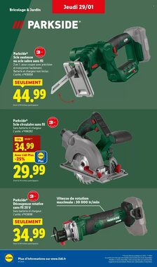 Prospectus promotionnel Lidl valable à partir du 26/01/2026 - Page 26.