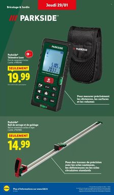 Prospectus promotionnel Lidl valable à partir du 26/01/2026 - Page 30.