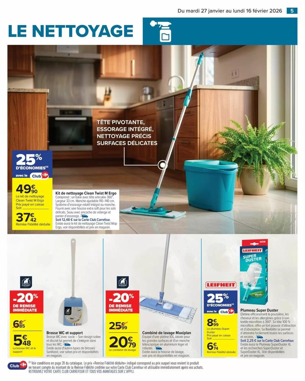 Prospectus promotionnel Carrefour valable à partir du 27/01/2026 - Page 7.