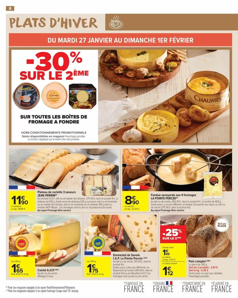 Prospectus promotionnel Carrefour Market valable à partir du 27/01/2026 - Page 10.