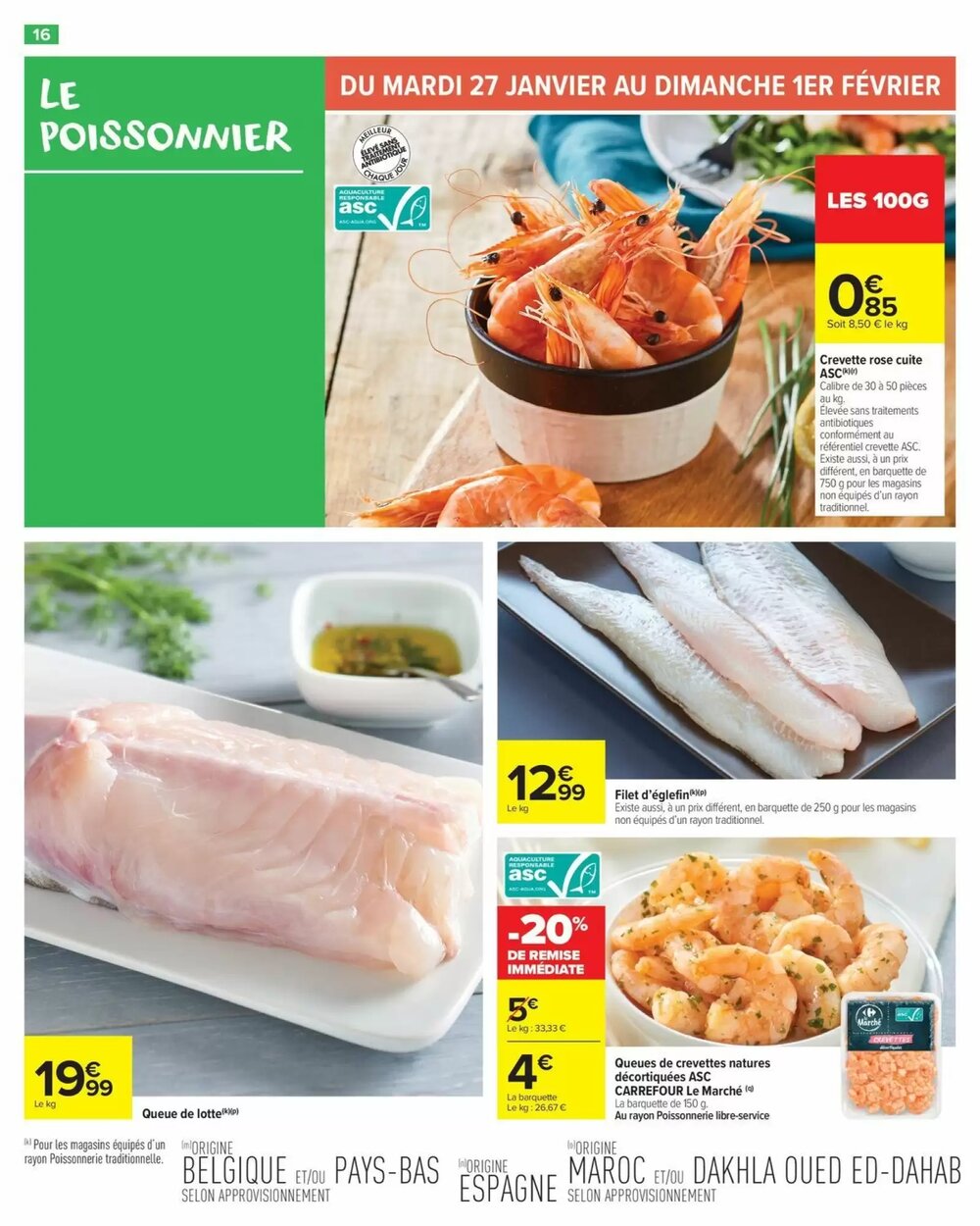 Prospectus promotionnel Carrefour Market valable à partir du 27/01/2026 - Page 18.