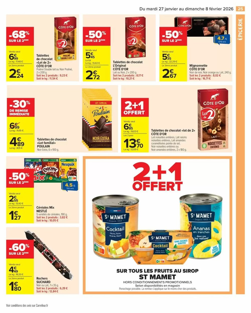 Prospectus promotionnel Carrefour Market valable à partir du 27/01/2026 - Page 27.
