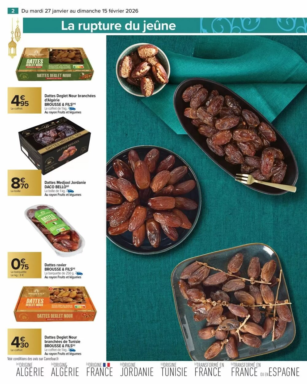 Prospectus promotionnel Carrefour Market valable à partir du 27/01/2026 - Page 2.