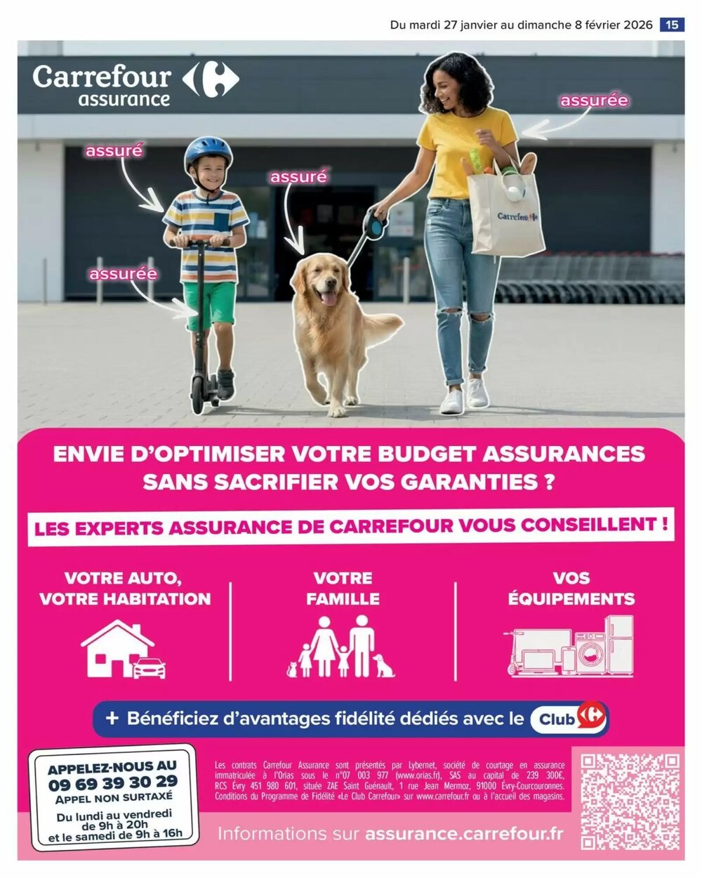 Prospectus promotionnel Carrefour Market valable à partir du 27/01/2026 - Page 15.
