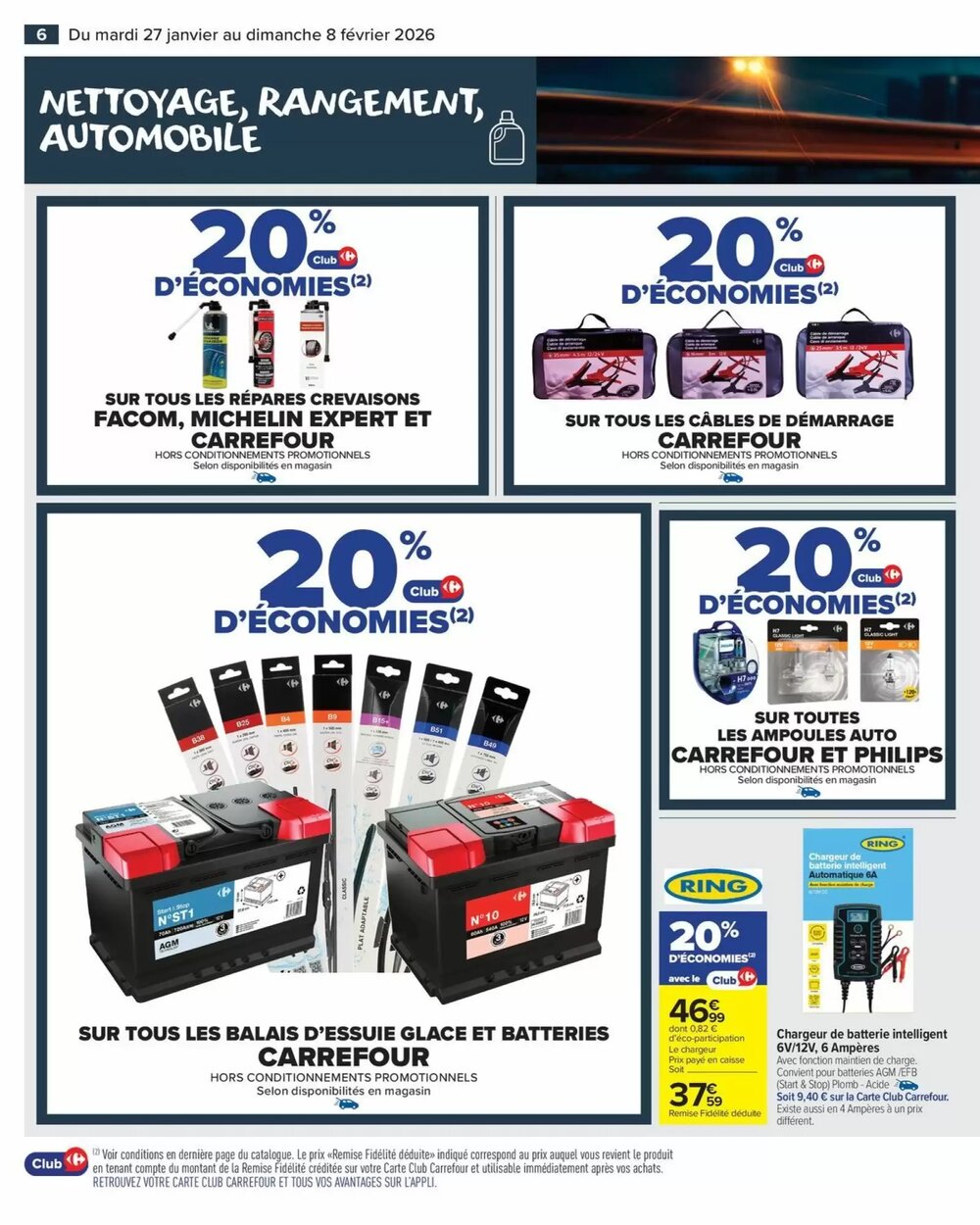 Prospectus promotionnel Carrefour Market valable à partir du 27/01/2026 - Page 6.