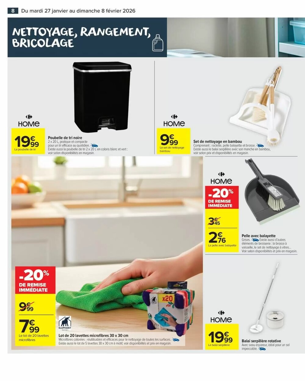 Prospectus promotionnel Carrefour Market valable à partir du 27/01/2026 - Page 8.