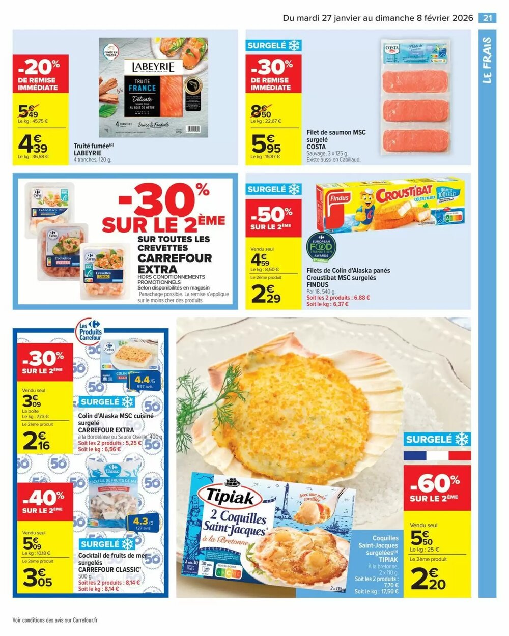 Prospectus promotionnel Carrefour valable à partir du 27/01/2026 - Page 23.