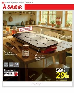 Prospectus promotionnel Carrefour valable à partir du 27/01/2026 - Page 32.