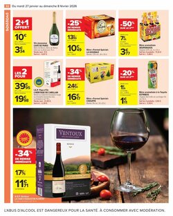 Prospectus promotionnel Carrefour valable à partir du 27/01/2026 - Page 34.