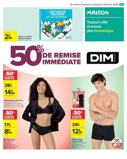 Prospectus promotionnel Carrefour valable à partir du 27/01/2026 - Page 45.