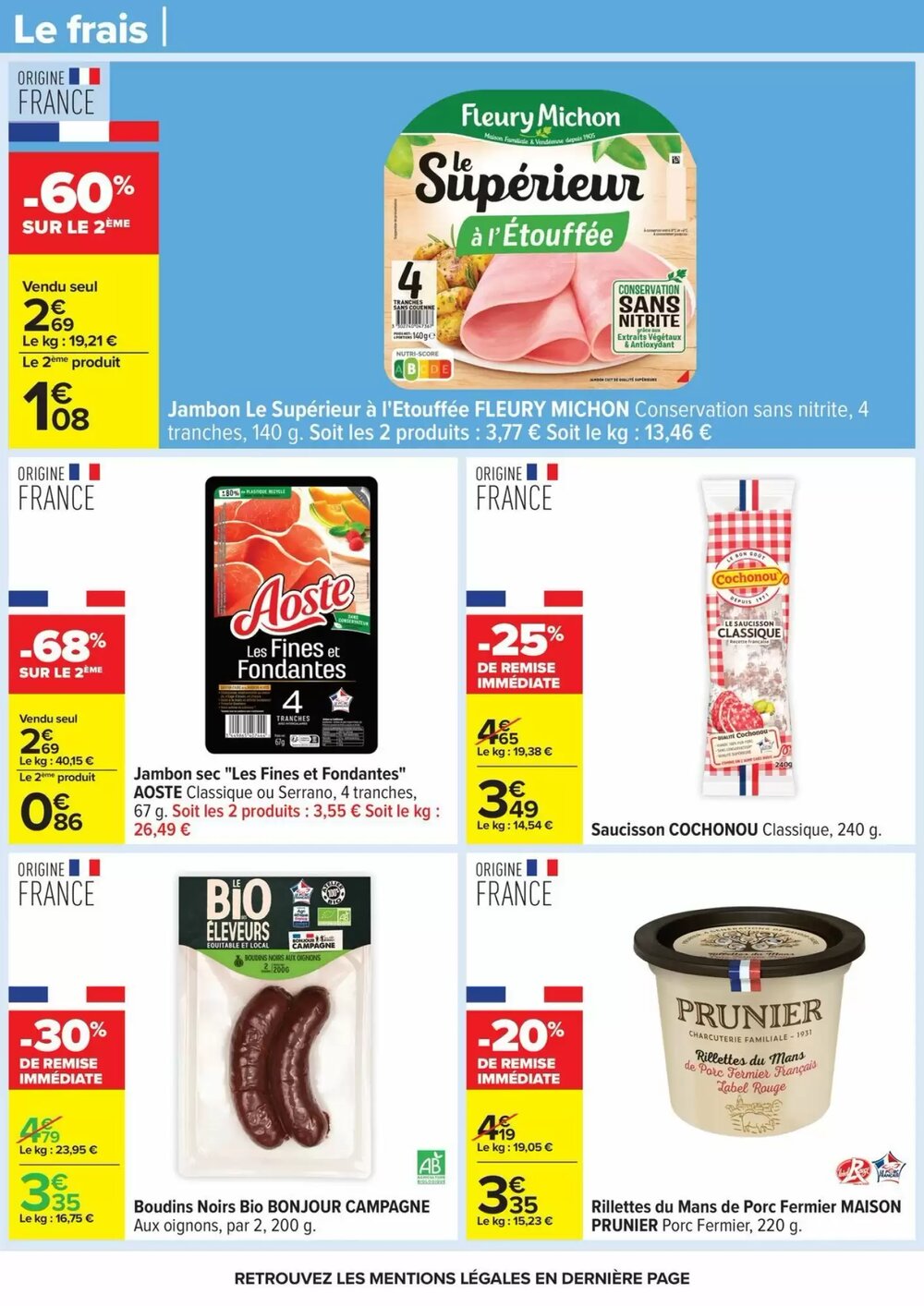 Prospectus promotionnel Carrefour valable à partir du 27/01/2026 - Page 34.