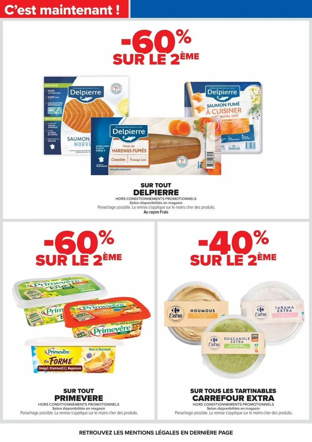 Prospectus promotionnel Carrefour valable à partir du 27/01/2026 - Page 42.