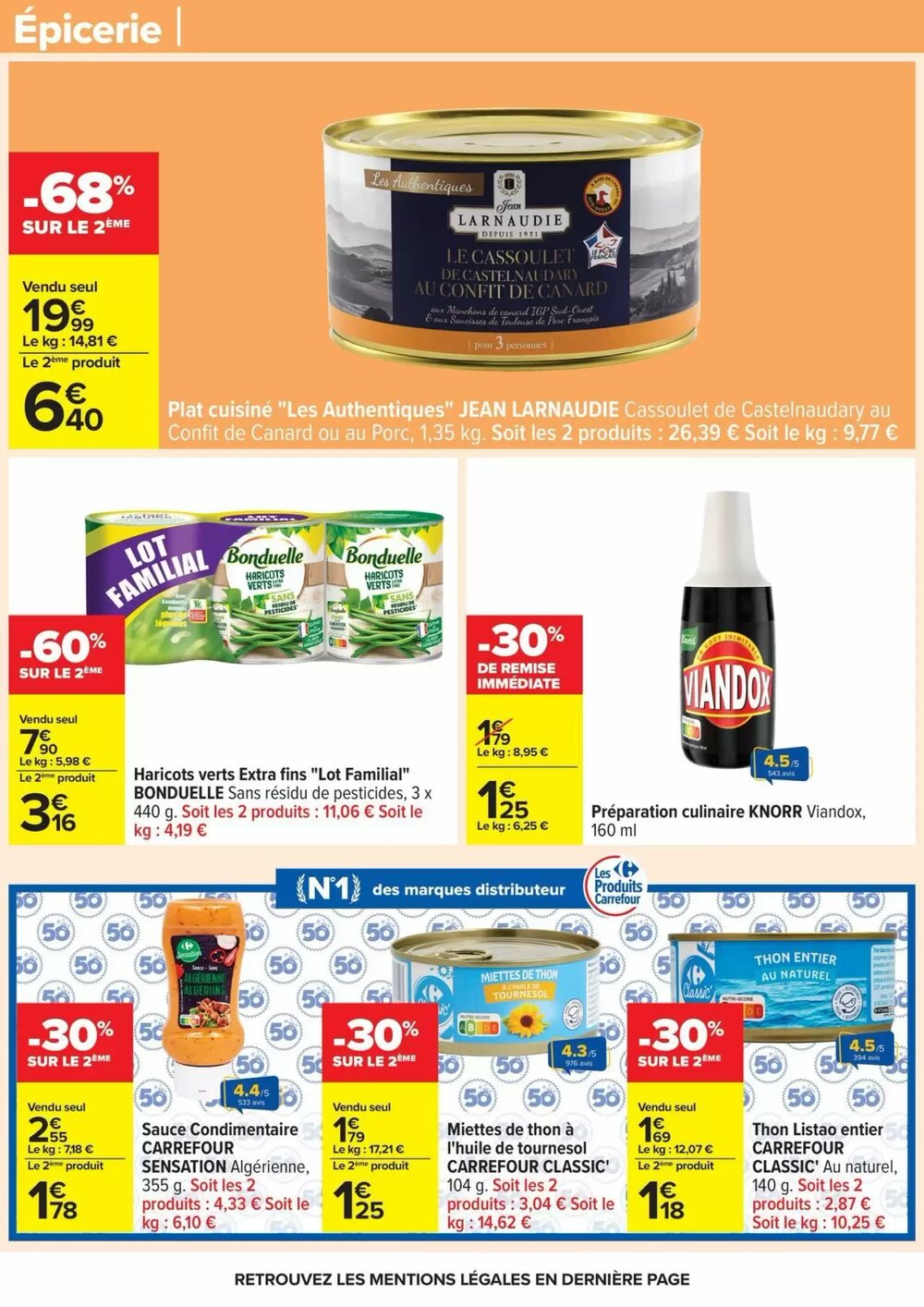 Prospectus promotionnel Carrefour valable à partir du 27/01/2026 - Page 54.