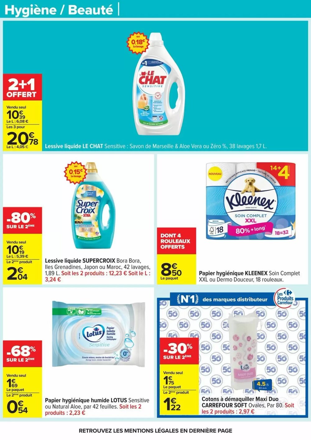 Prospectus promotionnel Carrefour valable à partir du 27/01/2026 - Page 66.