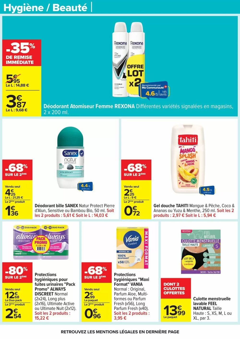 Prospectus promotionnel Carrefour valable à partir du 27/01/2026 - Page 68.