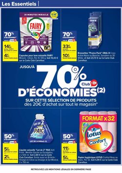 Prospectus promotionnel Carrefour valable à partir du 27/01/2026 - Page 73.