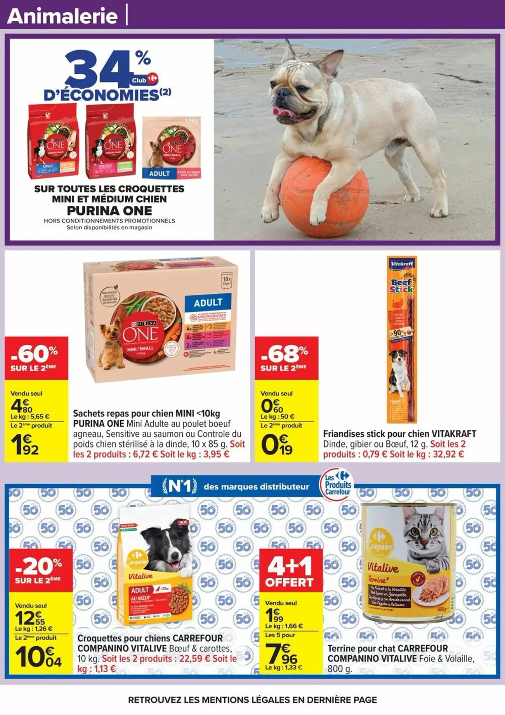Prospectus promotionnel Carrefour valable à partir du 27/01/2026 - Page 74.