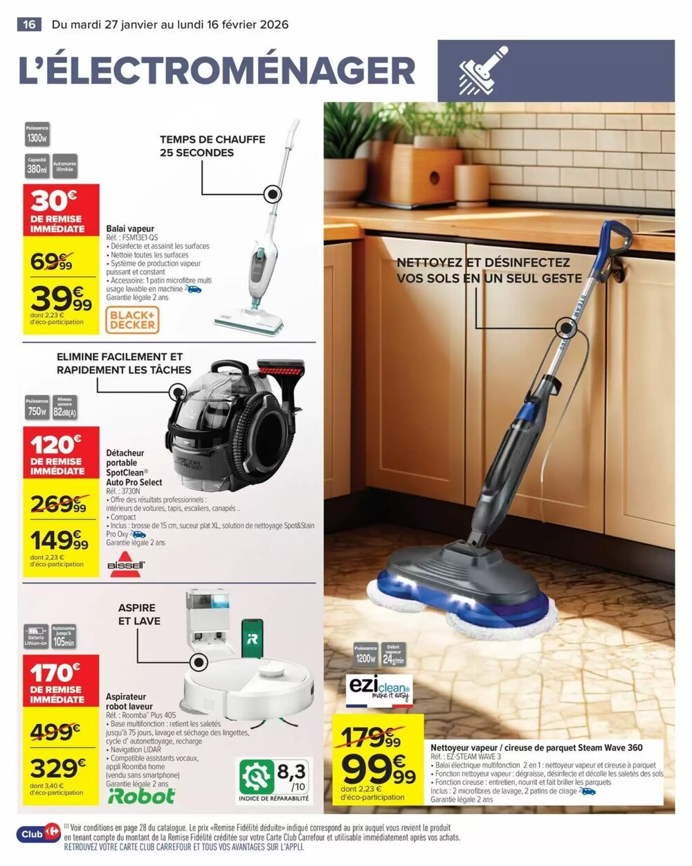 Prospectus promotionnel Carrefour valable à partir du 27/01/2026 - Page 18.