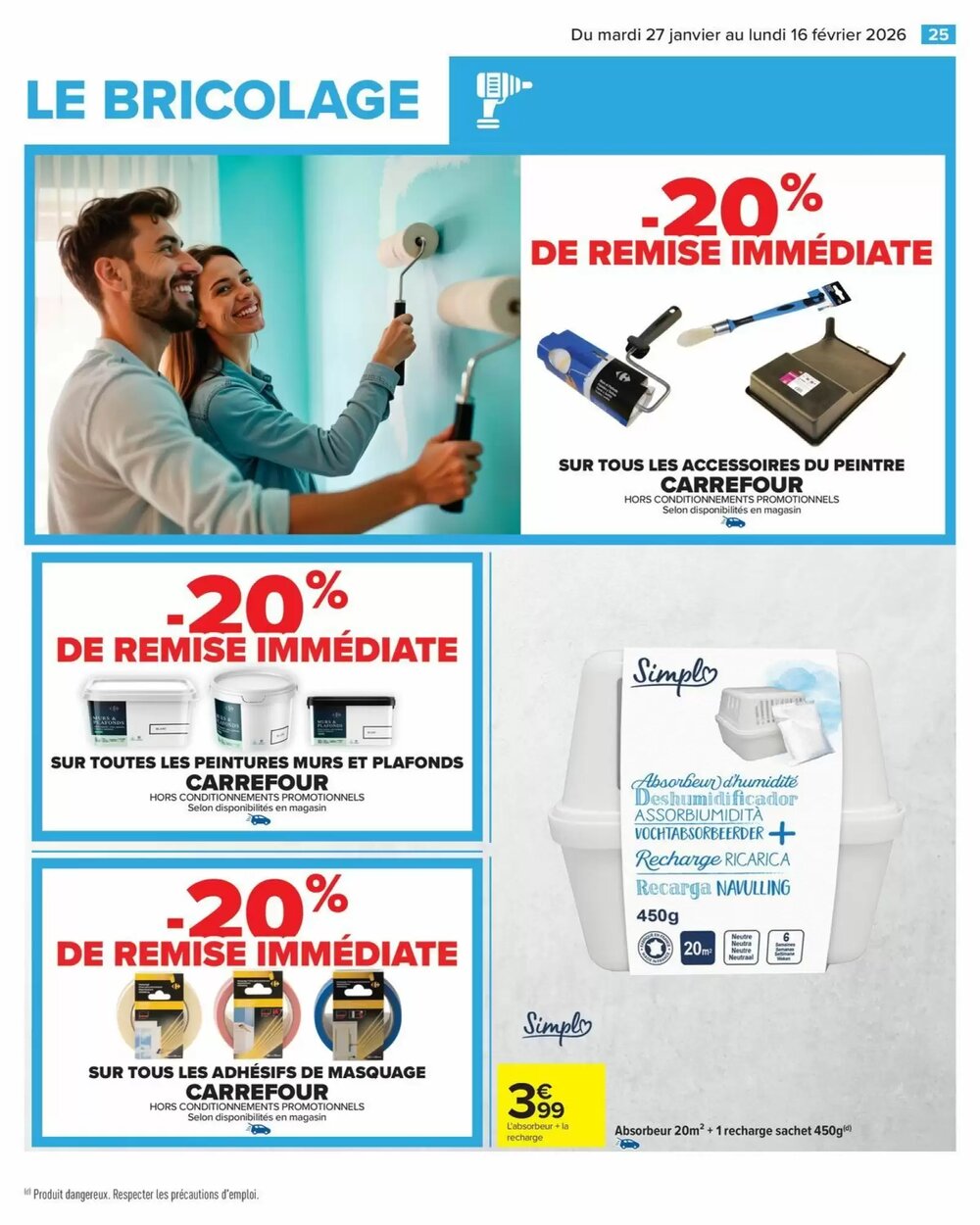 Prospectus promotionnel Carrefour valable à partir du 27/01/2026 - Page 27.