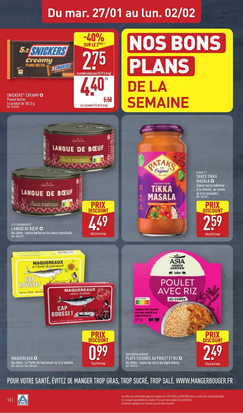 Prospectus promotionnel ALDI valable à partir du 27/01/2026 - Page 14.