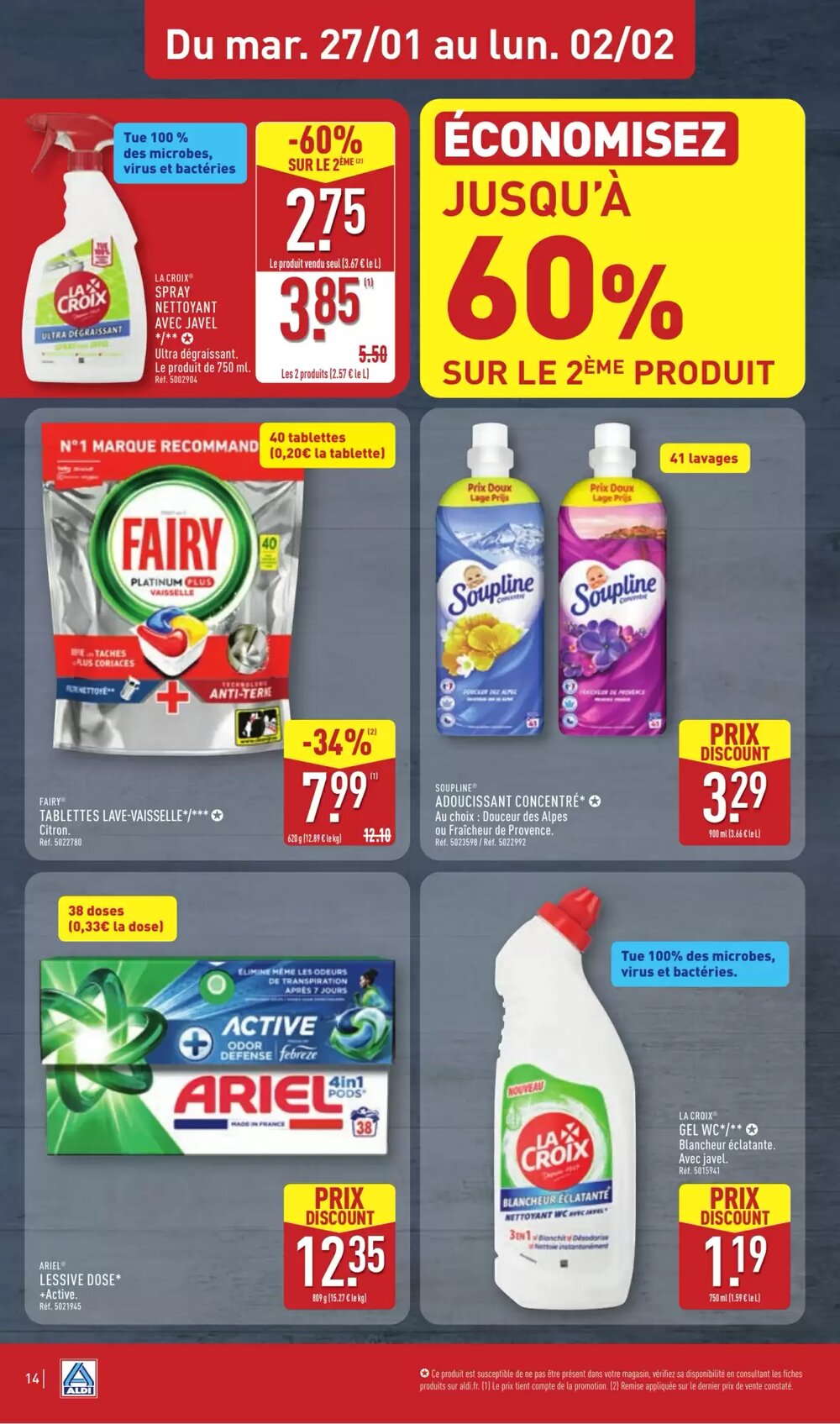 Prospectus promotionnel ALDI valable à partir du 27/01/2026 - Page 16.